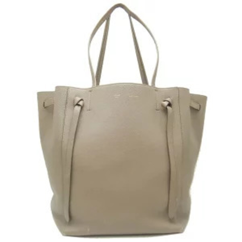 Celine Cabas Phantom Taupe Cream Beige Calf Tote Bag - Picture 9 of 9
